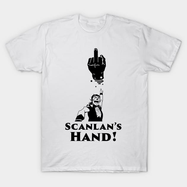 Scanlan's Hand! T-Shirt by CriticalFailures